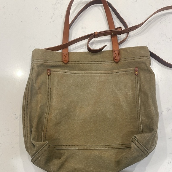 Madewell Canvas Tote -Medium Transport - Picture 2 of 3